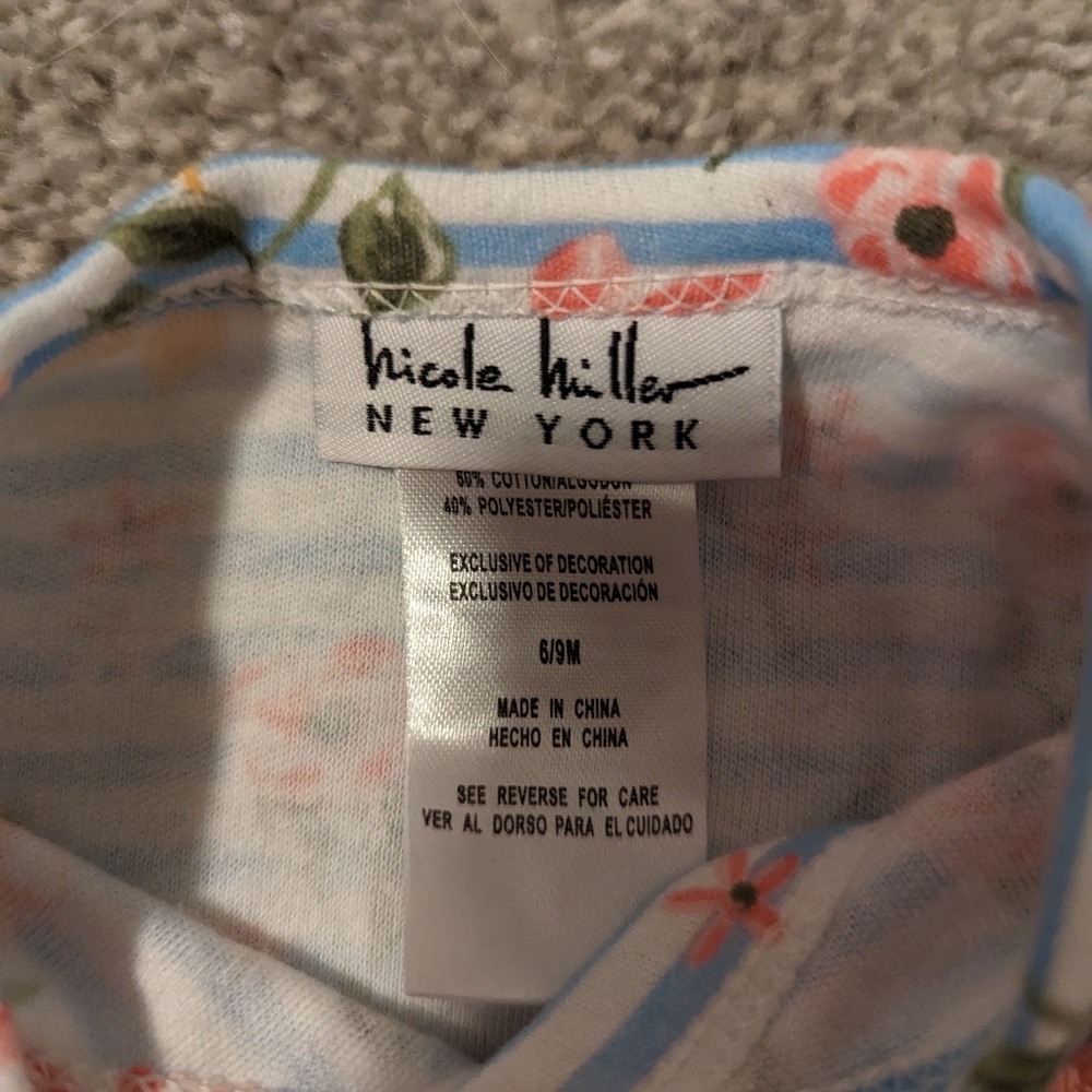 Floral striped pj - Picture 4 of 5